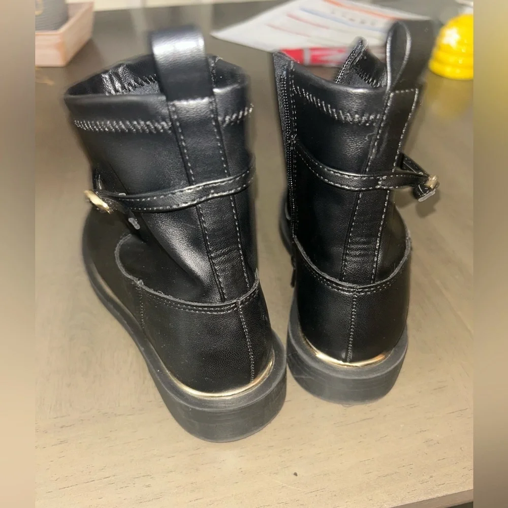 Girls Black Kids Boots